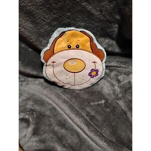 Dog With Purple Flower Stuff Animal 10"